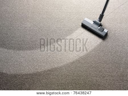 Vacuum Cleaner on a Carpet