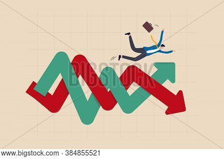 Financial Investment Volatility, Uncertainty Or Change In Business And Stock Market Due To Coronavir