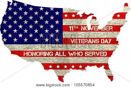 veterans day sign