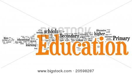 Illustrazione di formazione word cloud. Tag Graphic collection.