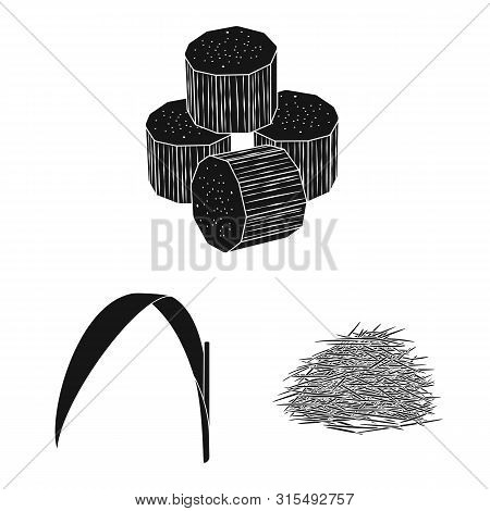 Vector Illustration Of Sucrose And Technology Sign. Collection Of Sucrose And Cane Stock Vector Illu