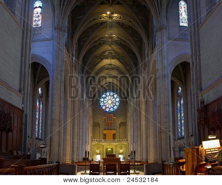 Storico Grace Cathedral interni In San Francisco