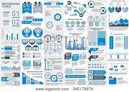 Infographic Elements Data Visualization Vector Design Template. Can Be Used For Steps, Options, Busi