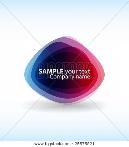 Abstract Background Banner. Vector