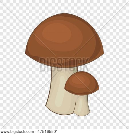 Mushroom Icon. Cartoon Illustration Of Mushroom Icon For Web Design