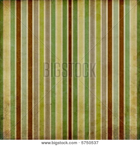 Grunge Style: Painted Retro Lines With Stains