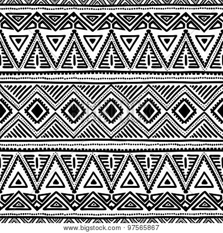 Seamless ethnic pattern.