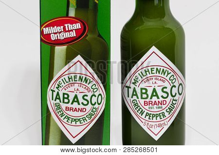 Tabasco Sauce By Mcilhenny Company And Trademark Logo