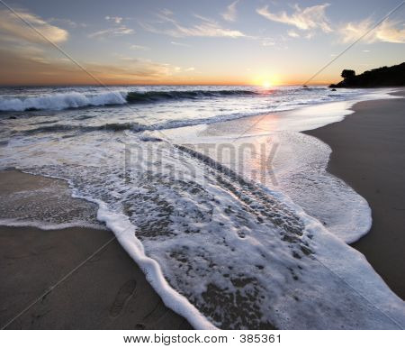 Malibu Beach Sunset