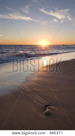 Malibu Beach Sunset