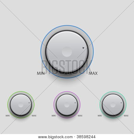 Volume Knobs set