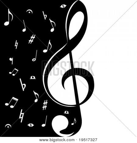 Musique de Vector Background