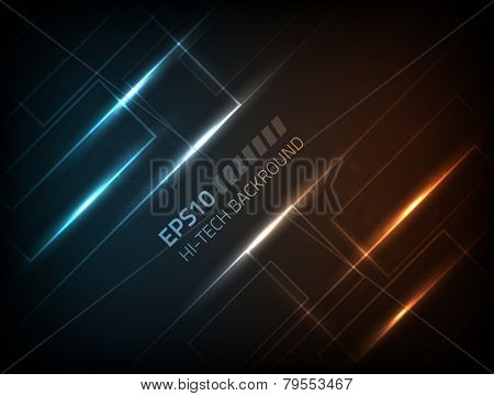 EPS10 vector abstract hi-tech background