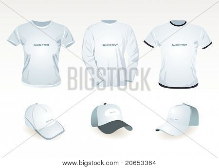 sablon t-shirt és a cap