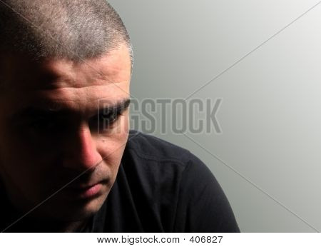 Depressed Man