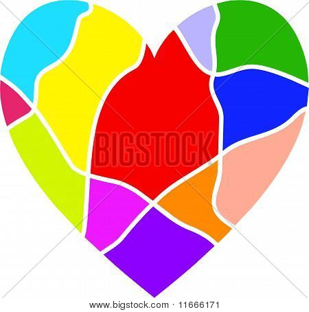 Colourful Heart