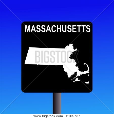 Massachusetts Highway Sign