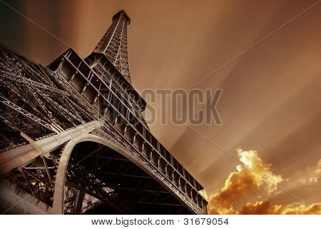 Eiffel tower, Paris, France