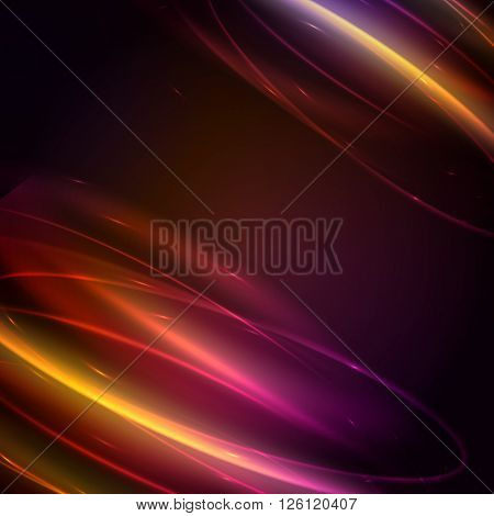 Background circle light effect or gold glow lights isolated vector illustration. Light effect or gold glow lights on colorful background. Tornado light effect vector. Magic light effect swirl shape. Shiny lights effect. Round rays with lights effect.