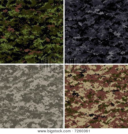 digital camouflage patterns