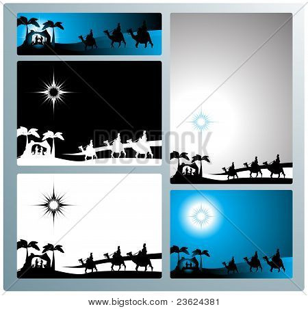 Nativity Banners And Letter