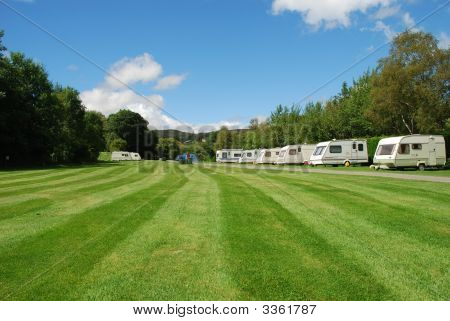 Стоянка для трейлеров в Snowdonia