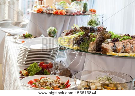 Catering At Wedding Reception