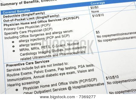 Healthcare Benefits Summary