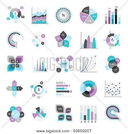 Business Charts Set