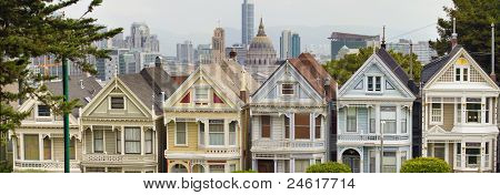 Case a schiera Painted Ladies da Alamo Square