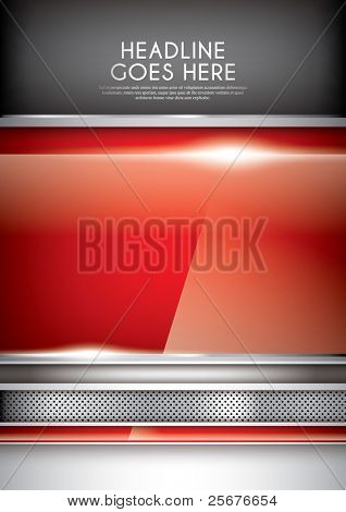 vector of abstract metallic background