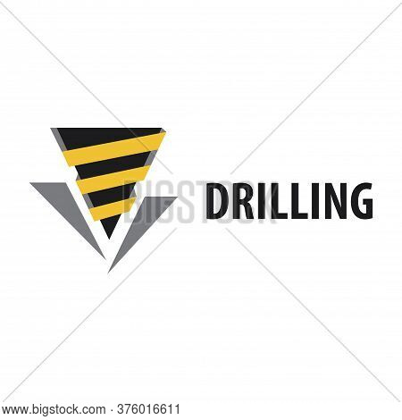 Vector Logo Of Drilling And Geodetic Works