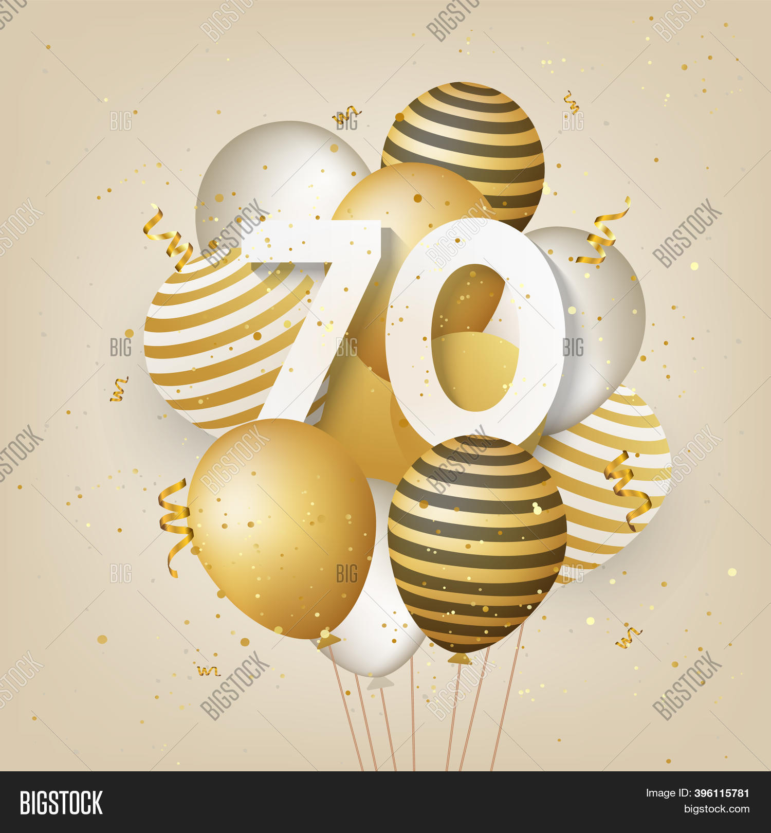 Happy 70th Birthday Image & Photo (Free Trial) | Bigstock