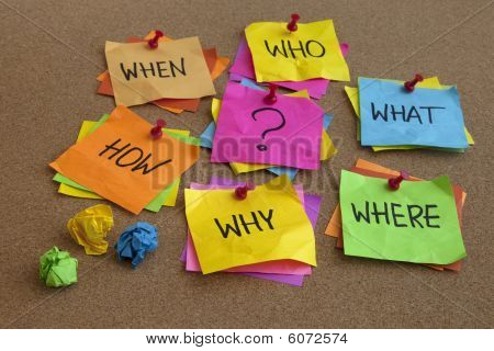 Unanswered Questions - Brainstorming Concept