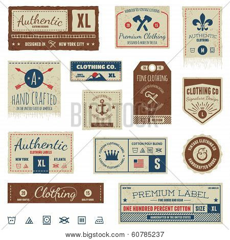 Vintage Clothing Tags