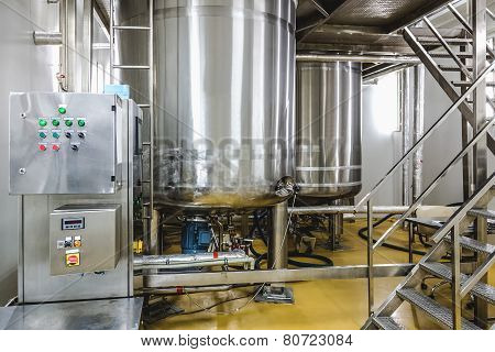 Water Conditioning Or Distillation Room