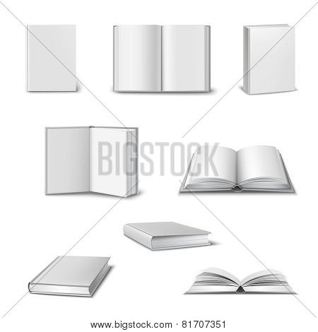 Realistic Book Set