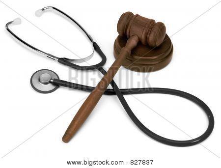 gavel & stethescope