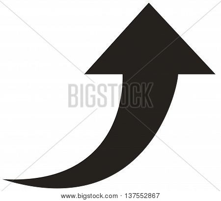 Arrow Up Icon arrow symbol arrow bow and arrow illustration vector