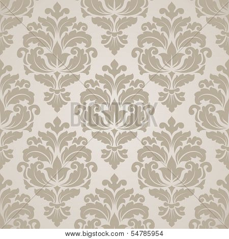 Seamless damask pattern.