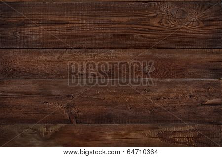 Wood Texture Plank Grain Background, Wooden Desk Table Or Floor, Old Striped Timber Board