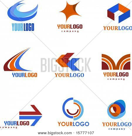 SET OF ABSTRACT ICONS, VECTOR FILE