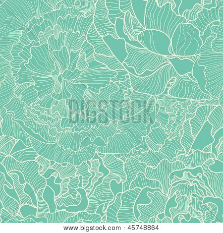 Vintage seamless pattern made of peony. Seamless pattern can be used for wallpapers, pattern fills, web page backgrounds,surface textures. Gorgeous seamless floral background