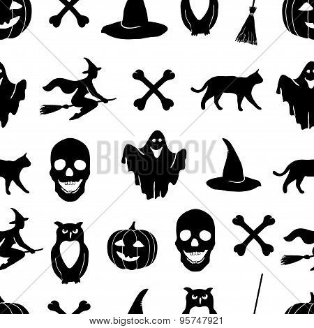 Halloween vector background.