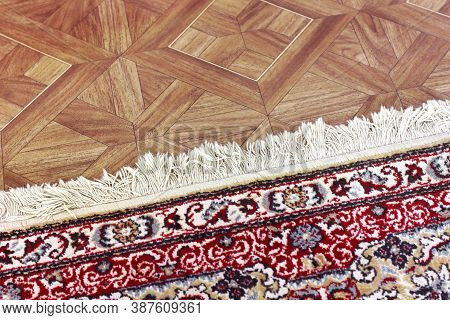 A Beautiful Carpet On The Floor. Background