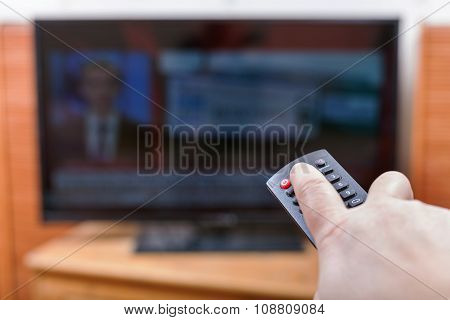 Turn Off News On Tv Channel By Remote Control