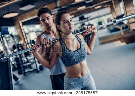 Couple In Gym