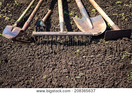 Old Garden Tools