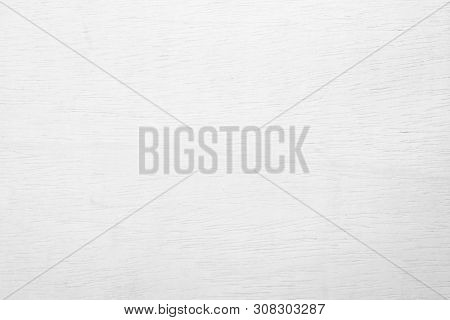 White Wooden Wall Texture Background.