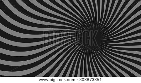 Black Spiral Background. Spiral Color Black For Background. Black Vector Background. Black Spiral Ba